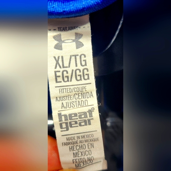 🌸 3/$25 🌸 Under Armour Blue Short Sleeve Athletic Tee-Size XL - Picture 10 of 10